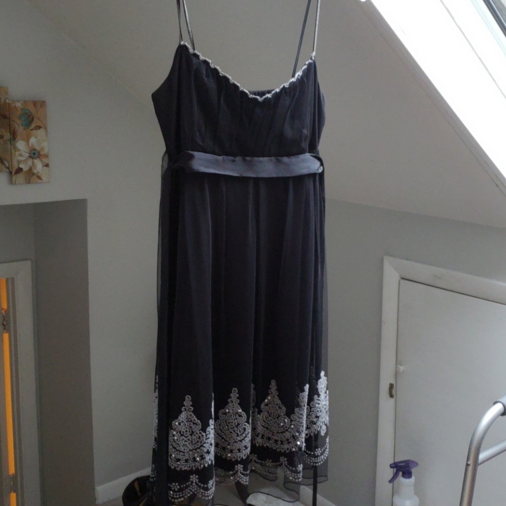 Black and Silver Dress!